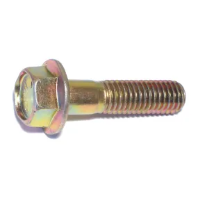 1/2"-13 x 2" Zinc Grade 8 Hex Washer Head Flange Bolts (3 pcs.)