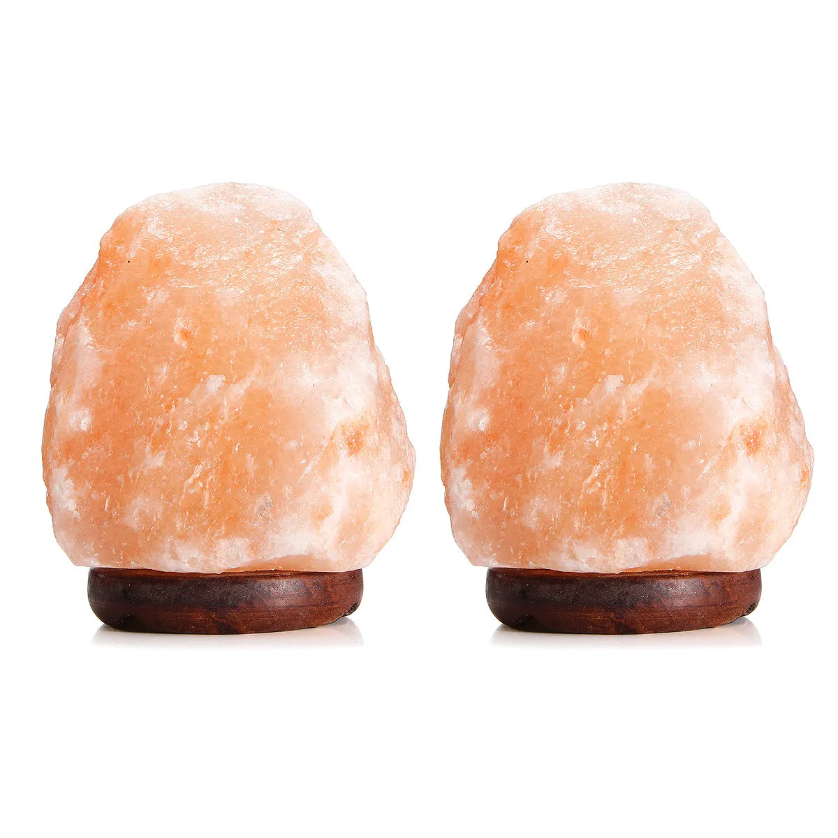 14 X 10CM Himalayan Glow Hand Carved Natural Crystal Salt Night Lamp Table Light With Dimmer Switch