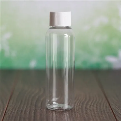 2 oz Clear PET Bullet Bottle with 20-410 Neck