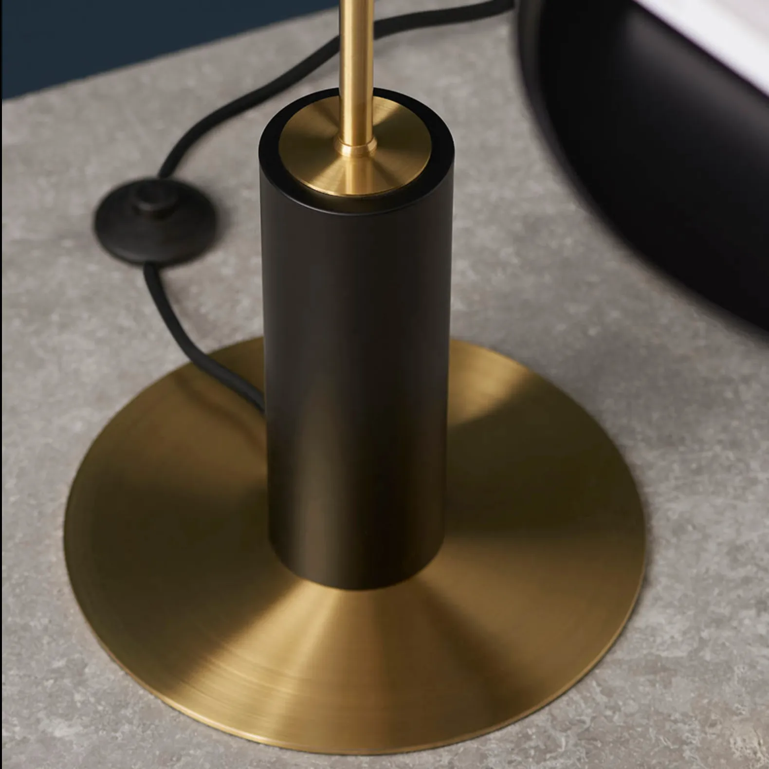 3 Light Floor, Satin Brass - ID 12093