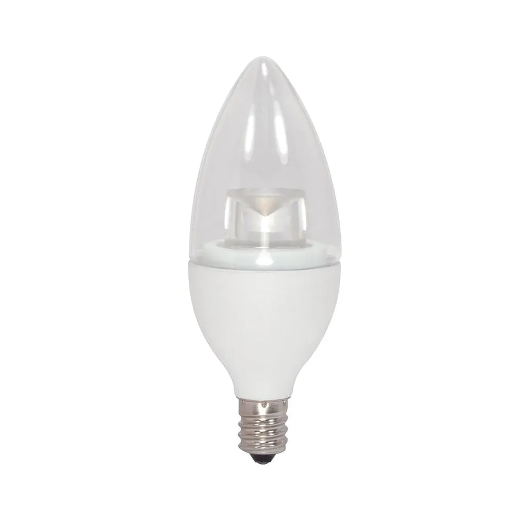 3.5W LED Candle - 2700K - Candelabra base - 120V