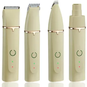 4-in-1 Pet Grooming Clippers & Trimmer