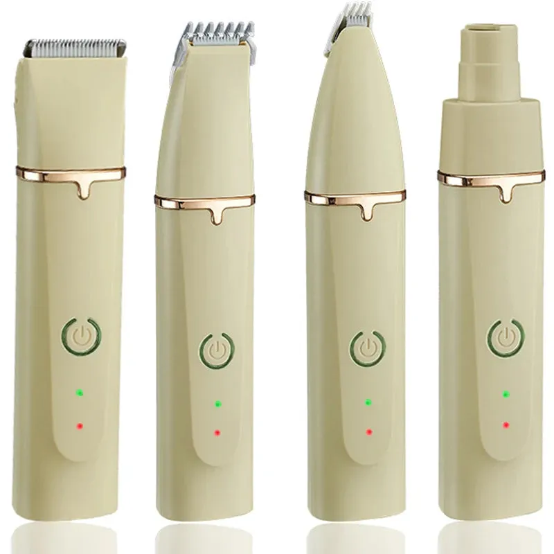 4-in-1 Pet Grooming Clippers & Trimmer