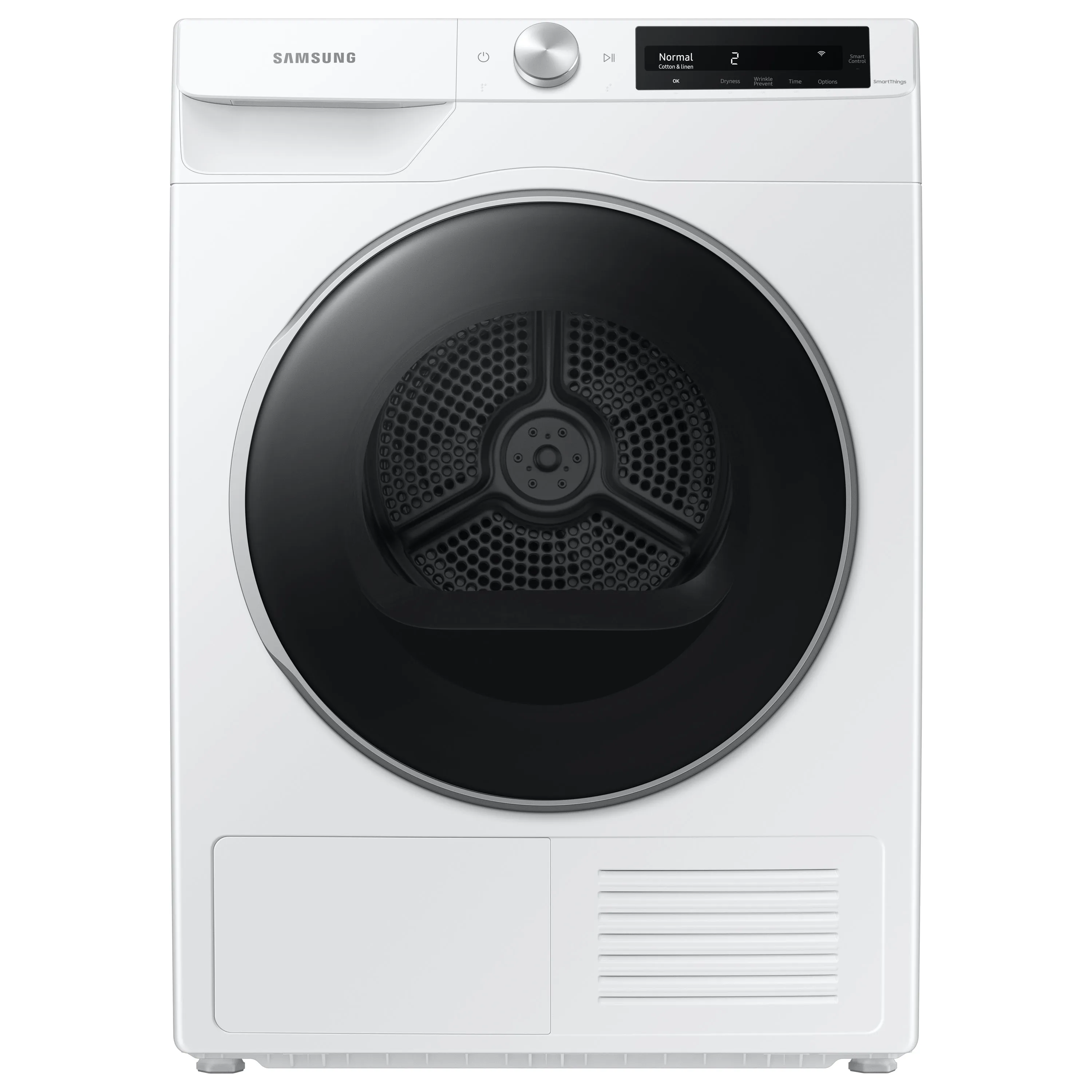 4.0 cu. ft. Heat Pump Dryer with AI Smart Dial and Wi-Fi Connectivity in White - (DV25B6900HW)