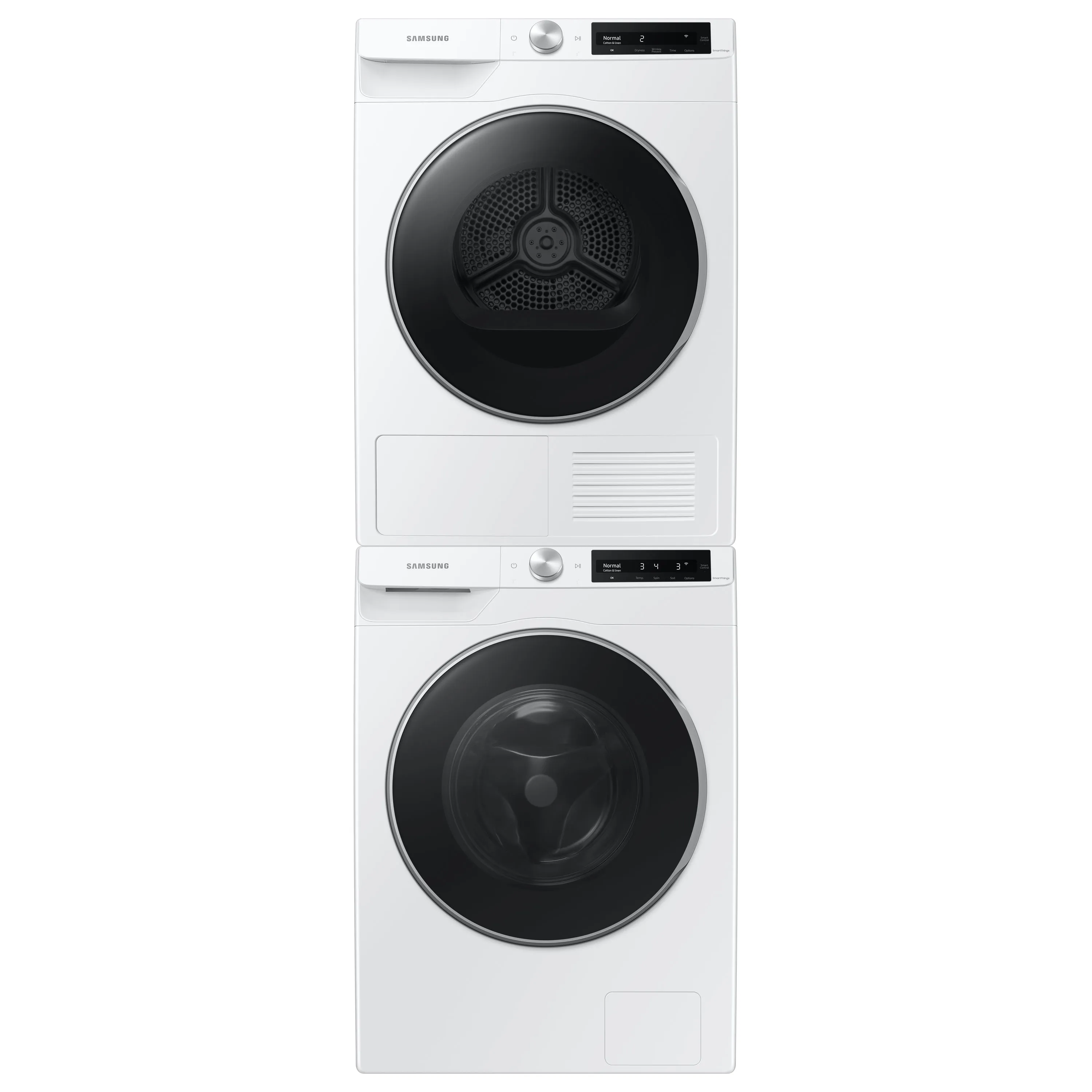 4.0 cu. ft. Heat Pump Dryer with AI Smart Dial and Wi-Fi Connectivity in White - (DV25B6900HW)