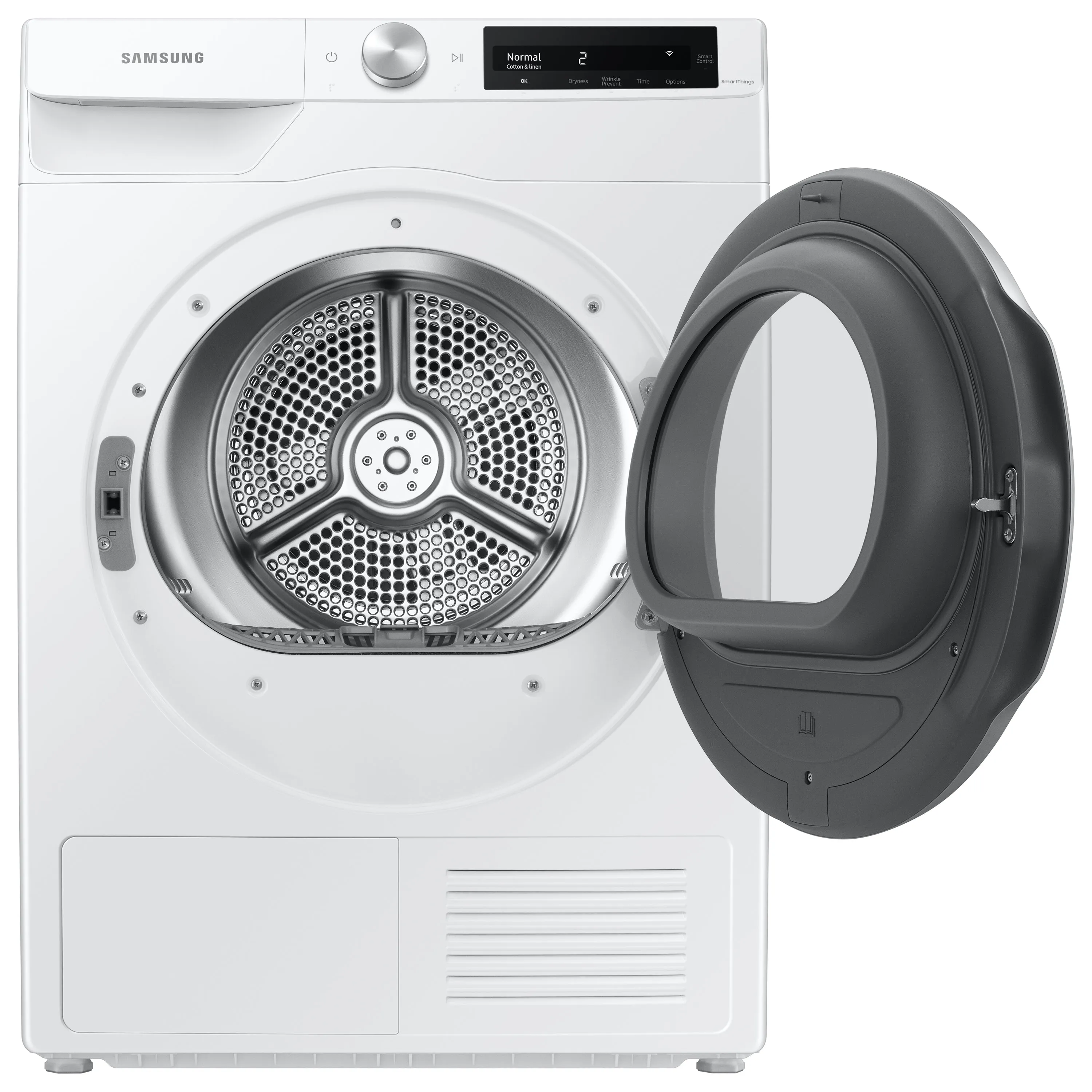 4.0 cu. ft. Heat Pump Dryer with AI Smart Dial and Wi-Fi Connectivity in White - (DV25B6900HW)