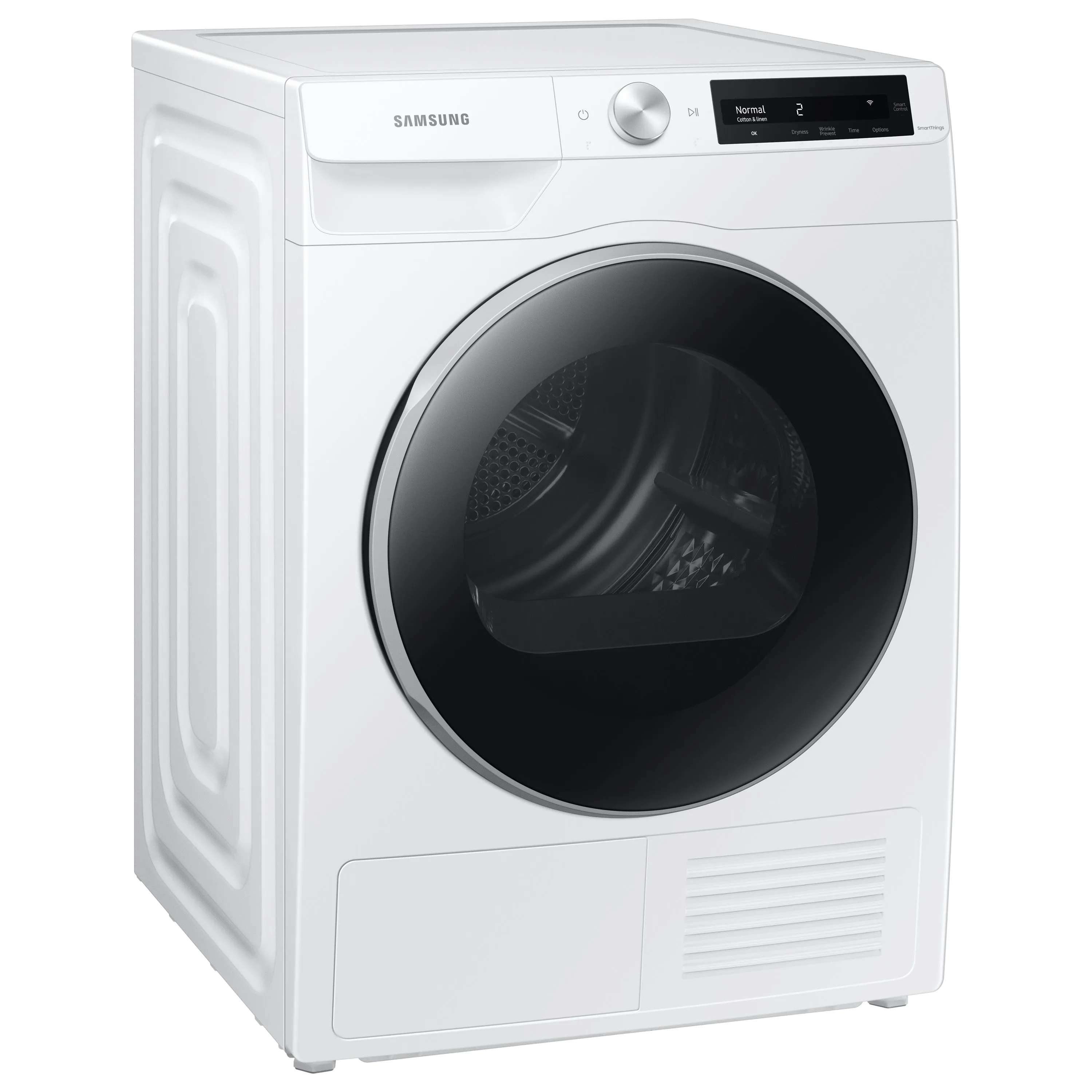 4.0 cu. ft. Heat Pump Dryer with AI Smart Dial and Wi-Fi Connectivity in White - (DV25B6900HW)