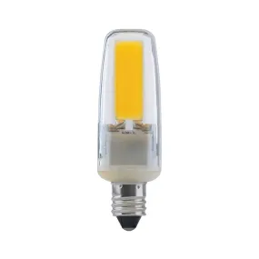 4W - LED - 3000K - Clear - Mini Candelabra base - 120-130V