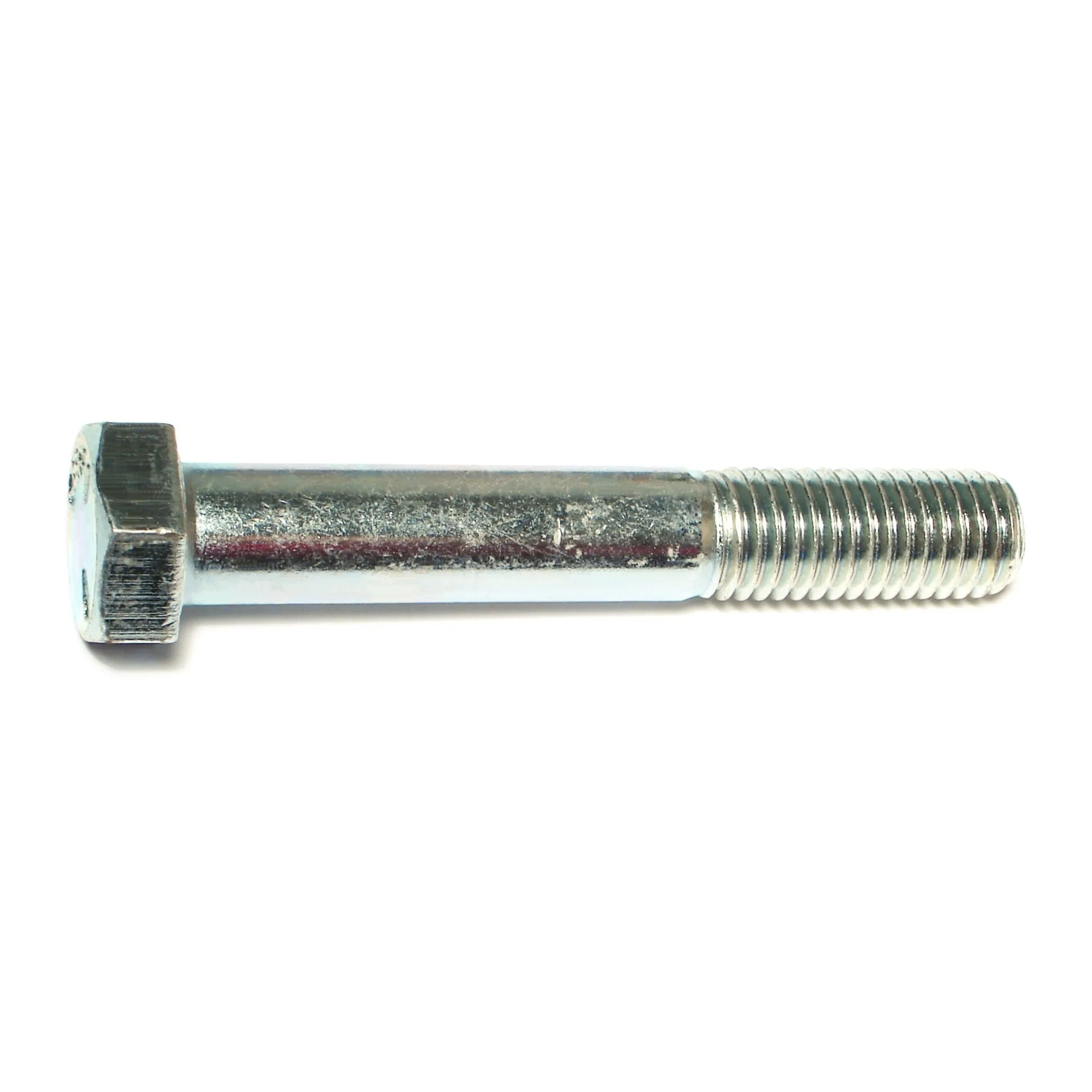 5/8"-11 x 4" Zinc Plated Grade 5 Steel Coarse Thread Hex Cap Screws