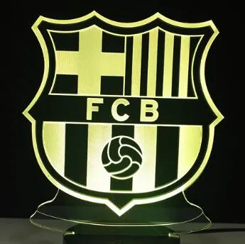 7 Colors Football 3D Led Night Lights USB Football Table Lamp Soccer Lampara Home Decor Bedroom Sleep Nightlight