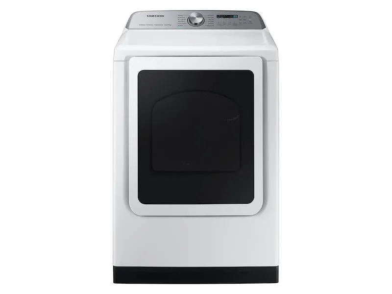 7.4 cu. ft. Smart Gas Dryer with Steam Sanitize  in White - (DVG55CG7100WA3)