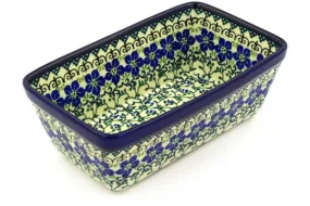 8" Loaf Pan 8" - Blue Dogwood