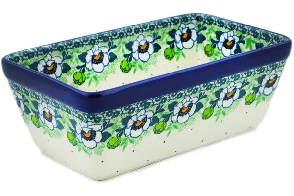 8" Loaf Pan 8" - Green Flora