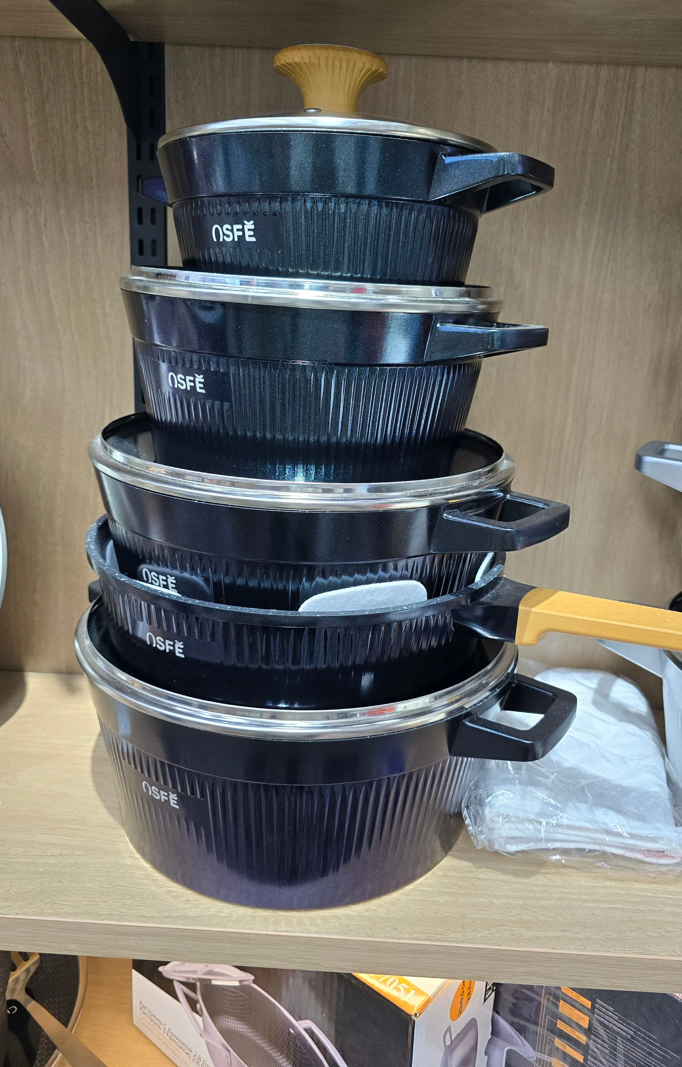 9Pc NSFE Saucepan Set