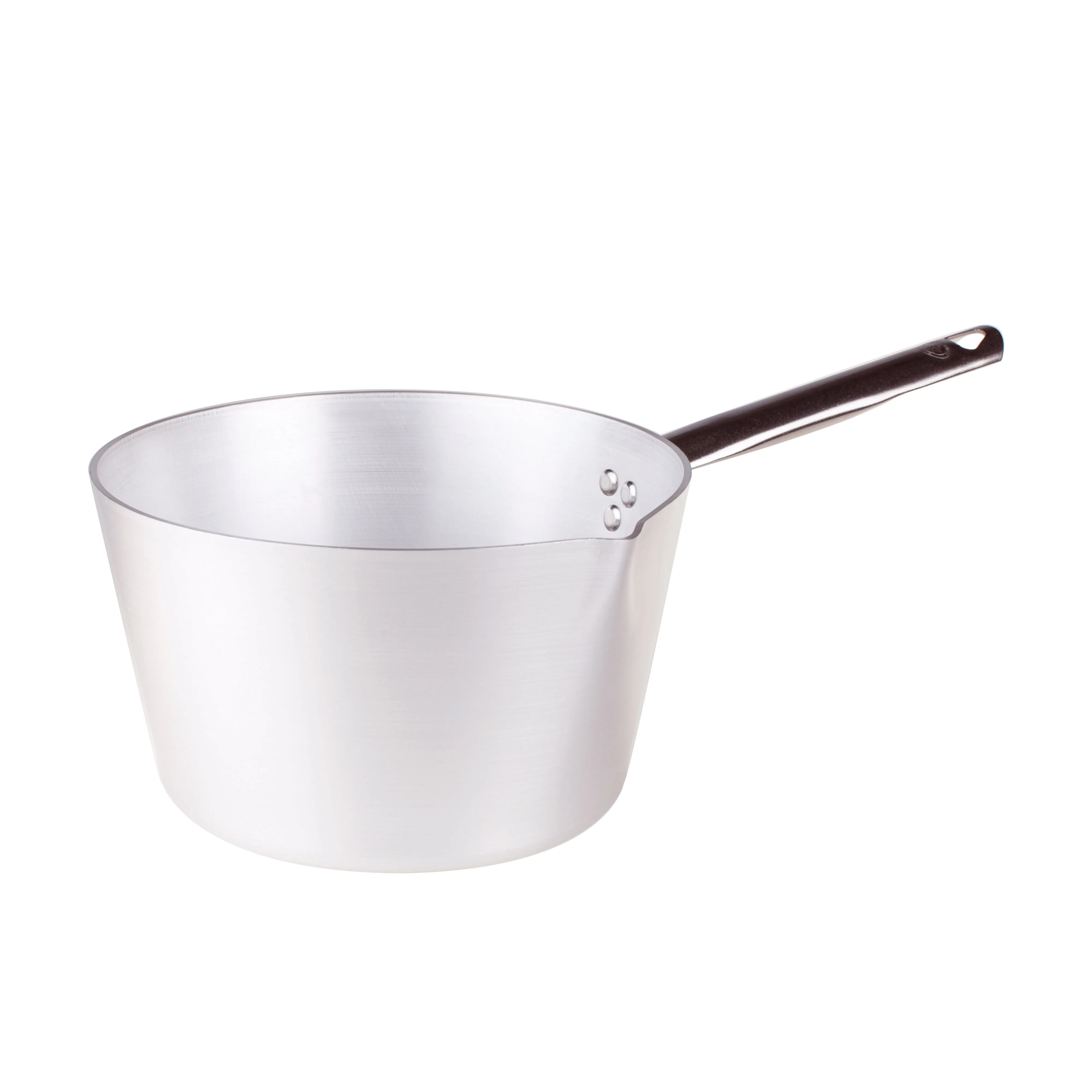 Agnelli Aluminum 3mm Conic Saucepan With Stainless Steel Handle, 2.5-Quart