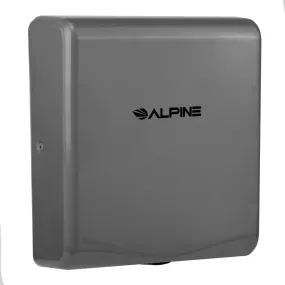 Alpine ALP405-10-GRY Willow High Speed Commercial Hand Dryer, 120V, Gray