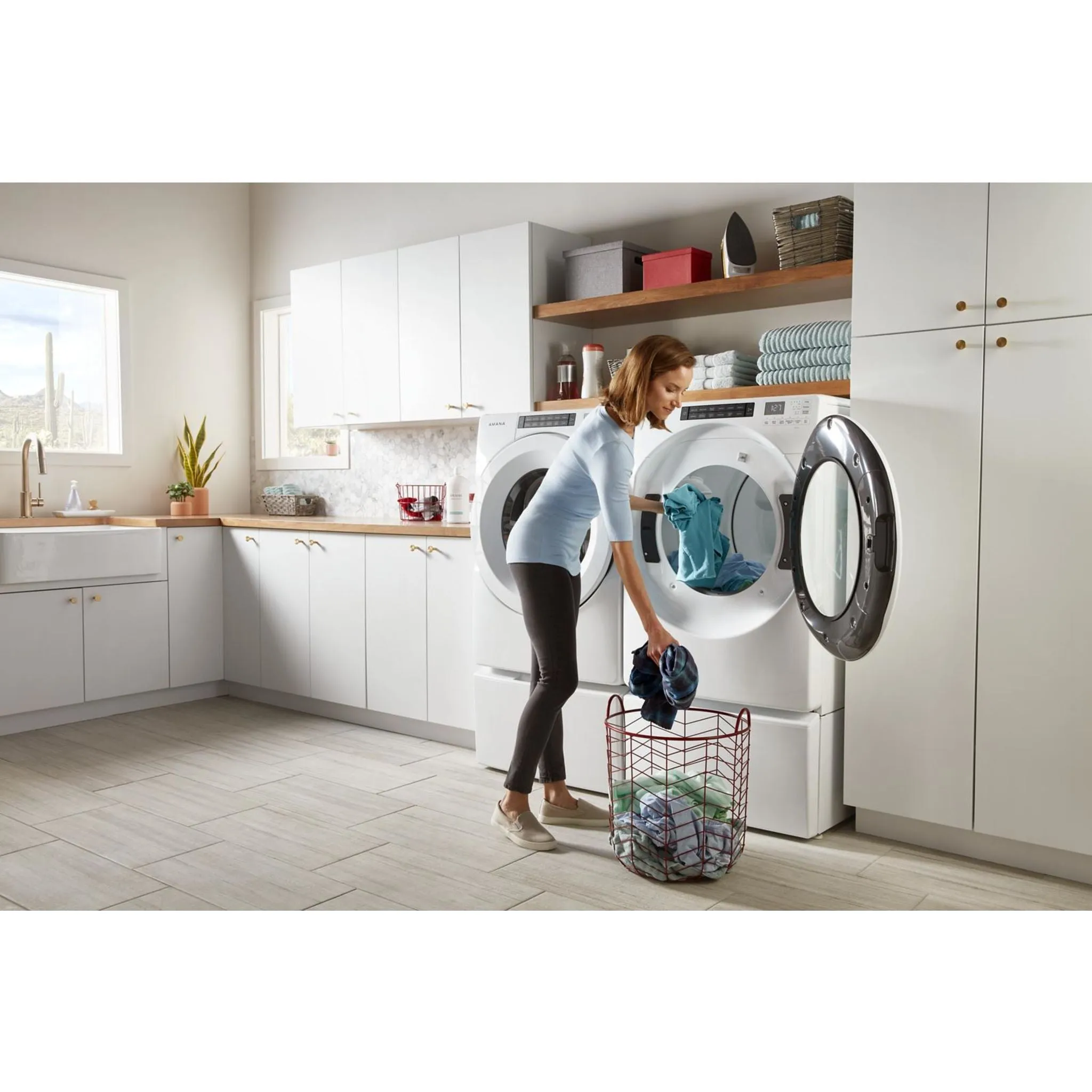 Amana Gas Dryer (NGD5800HW) - White