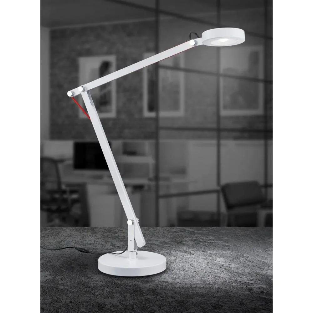 Amsterdam Desk Lamp in White