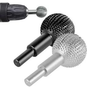 Angle Grinder Carbide Burr Bits Set - Sphere Rotary Burr Die Grinder Bits for Carbon Steel & Wood Carving