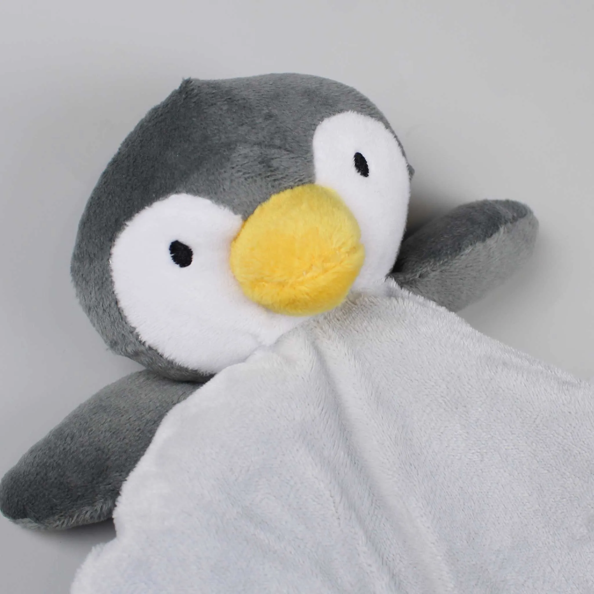 Baby Comforter - Penguin Grey