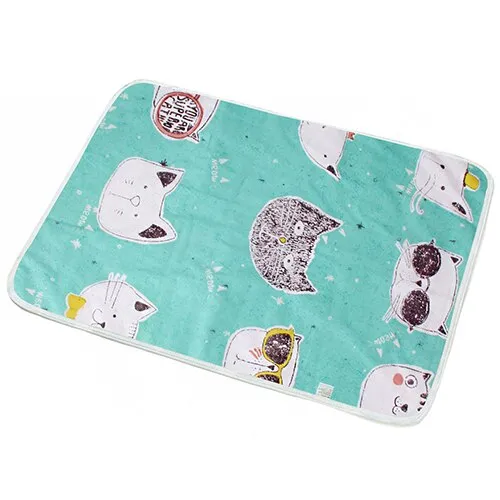 Baby Diaper Waterproof Sheet Urine Changing Pads Urine Pad Cartoon Reusable Infant Bedding Nappy Mattress Changing Mat