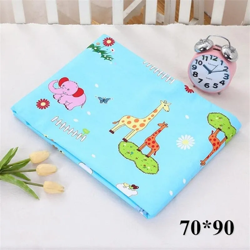 Baby Diaper Waterproof Sheet Urine Changing Pads Urine Pad Cartoon Reusable Infant Bedding Nappy Mattress Changing Mat