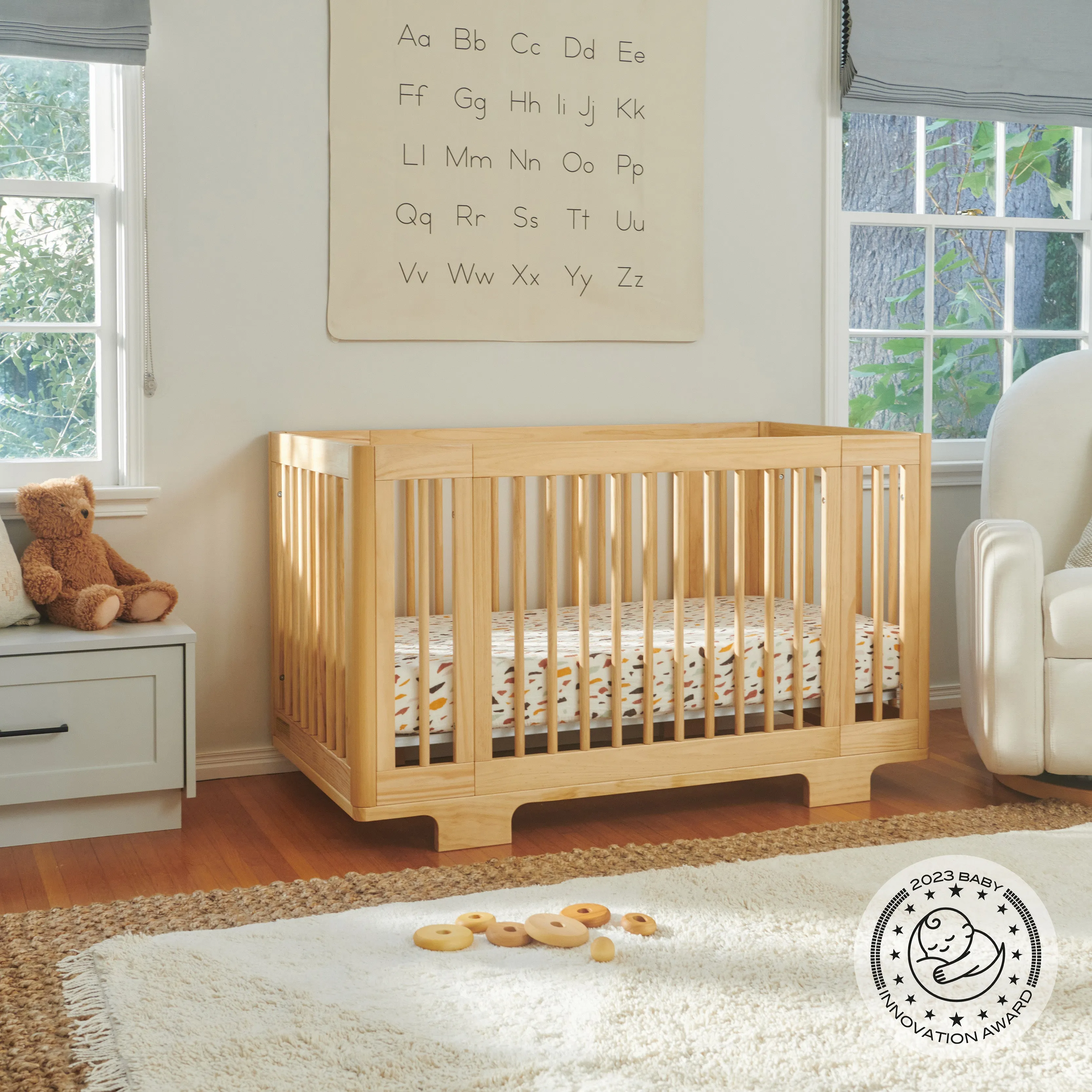 Babyletto Yuzu 8-in-1 Convertible Crib with All-Stages Conversion Kits