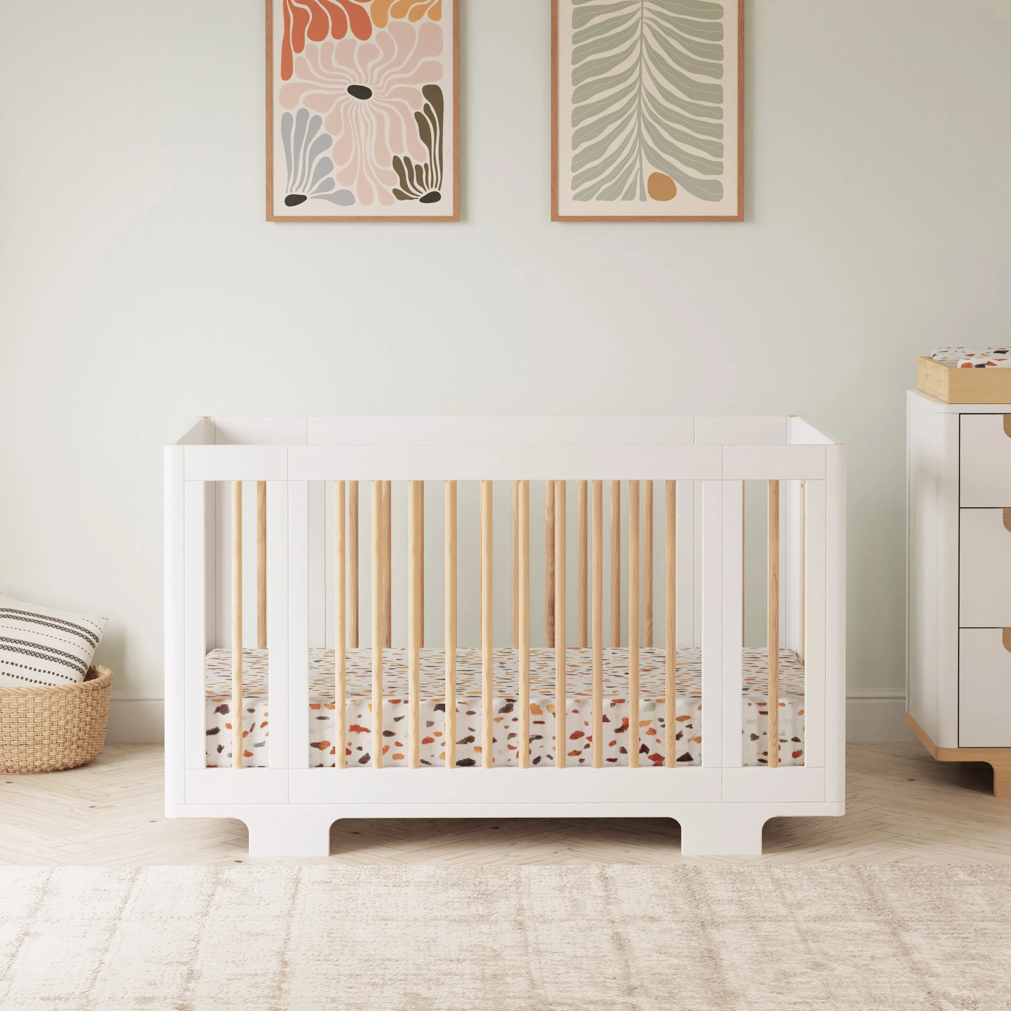 Babyletto Yuzu 8-in-1 Convertible Crib with All-Stages Conversion Kits