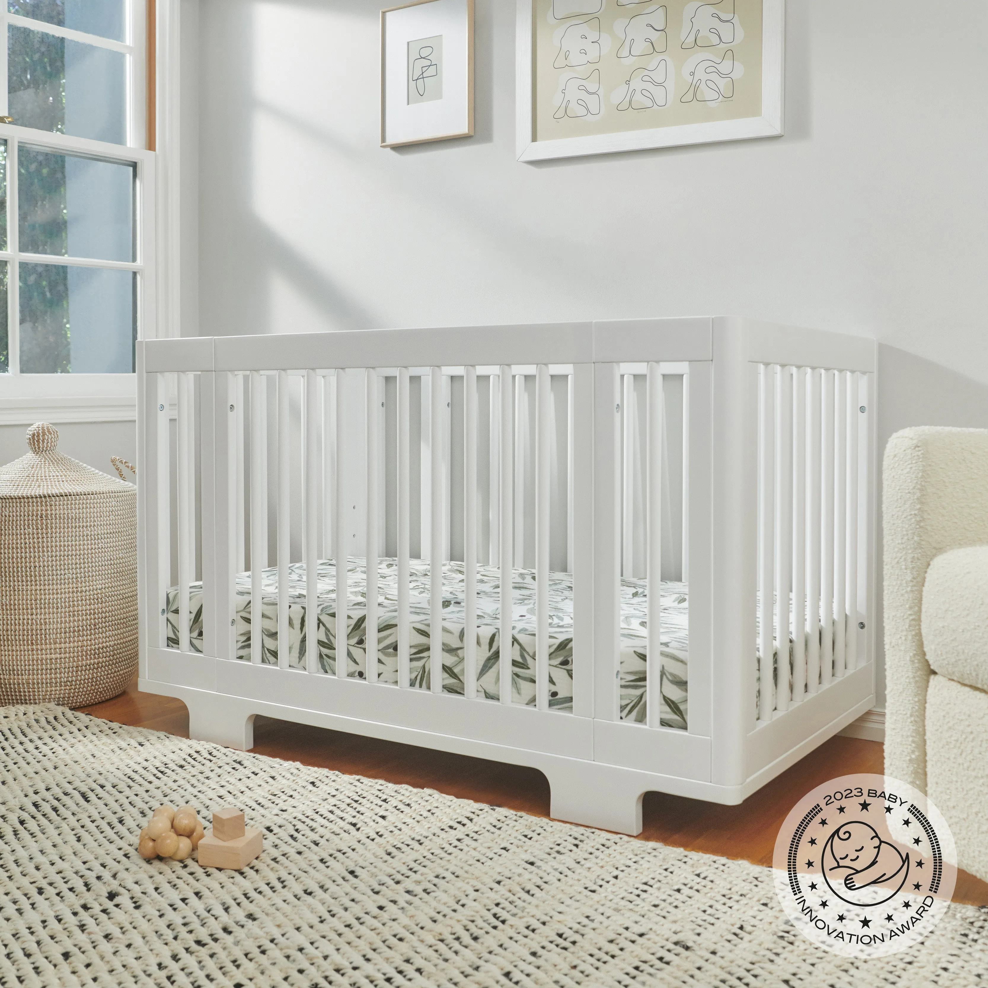 Babyletto Yuzu 8-in-1 Convertible Crib with All-Stages Conversion Kits