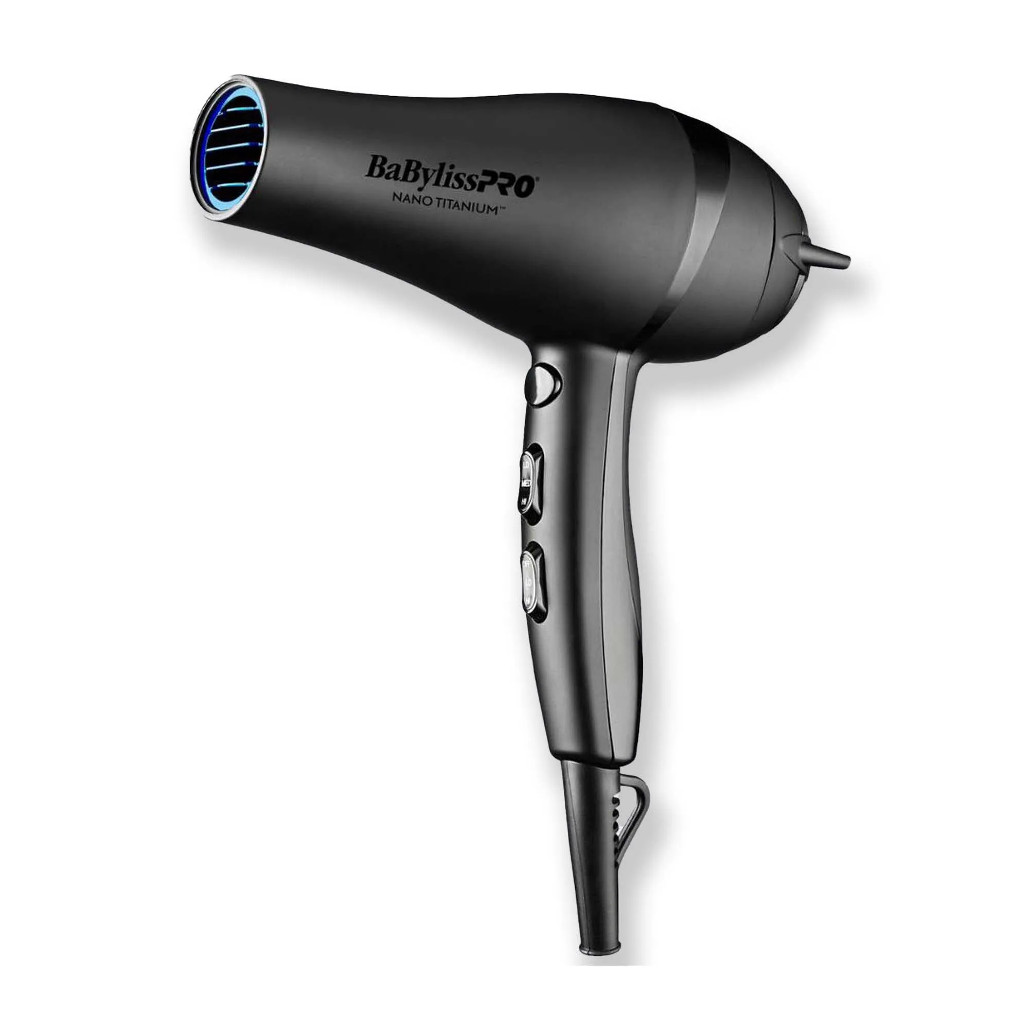 BabylissPRO Nano Titanium Limited Edition Black & Blue Professional Ionic Dryer - Item No. BNTMB5548