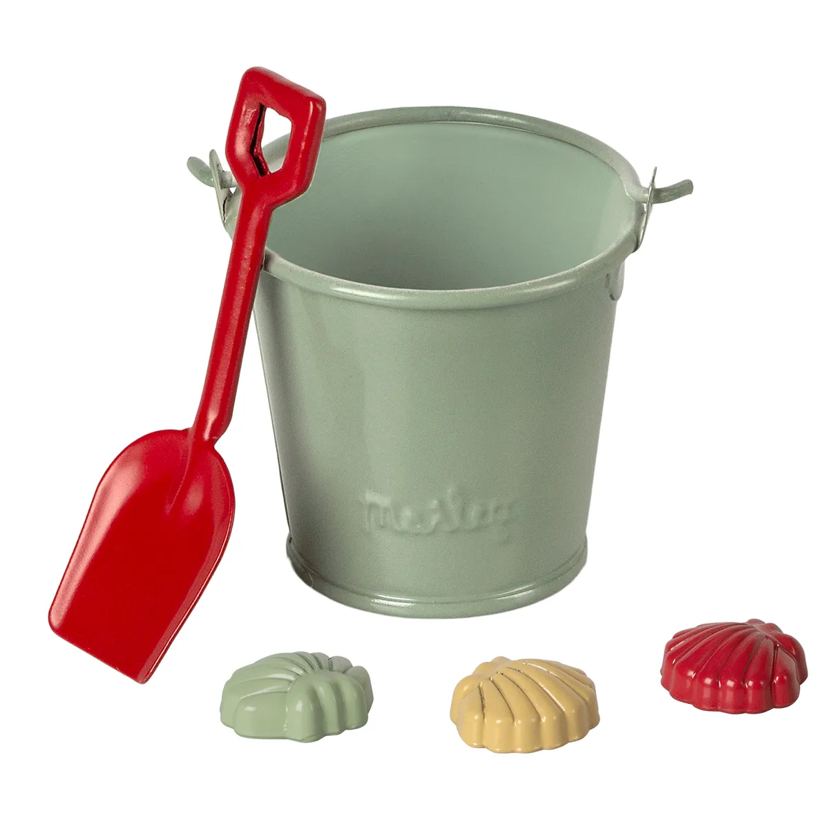 Beach set - Shovel Bucket and Shells