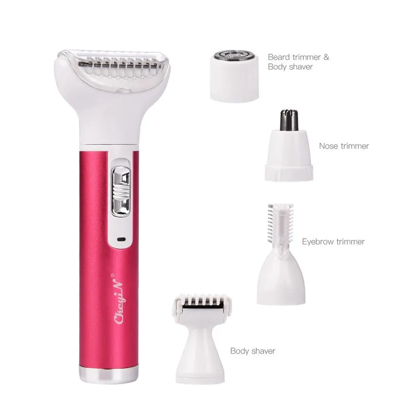 Beauty 5 in 1 Electric Hair Remover Rechargeable Lady Shaver