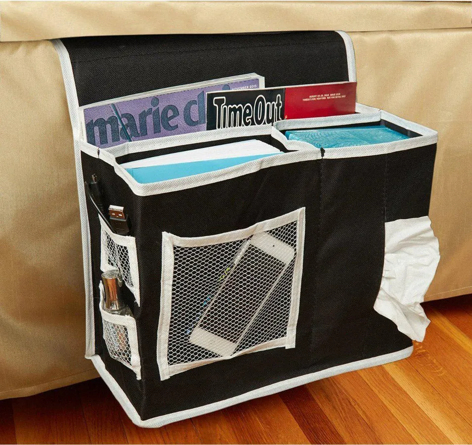 Bedside Storage Caddy - Black Denier