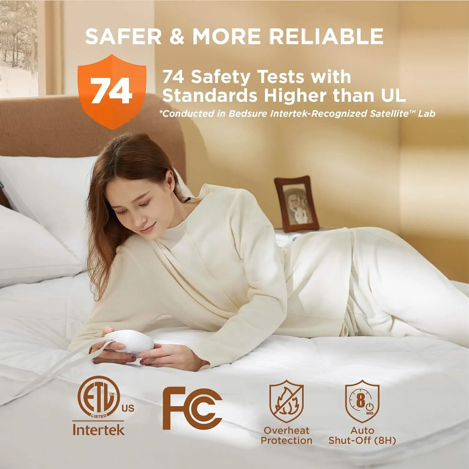 Bedsure Removable Heated Mattress Padium