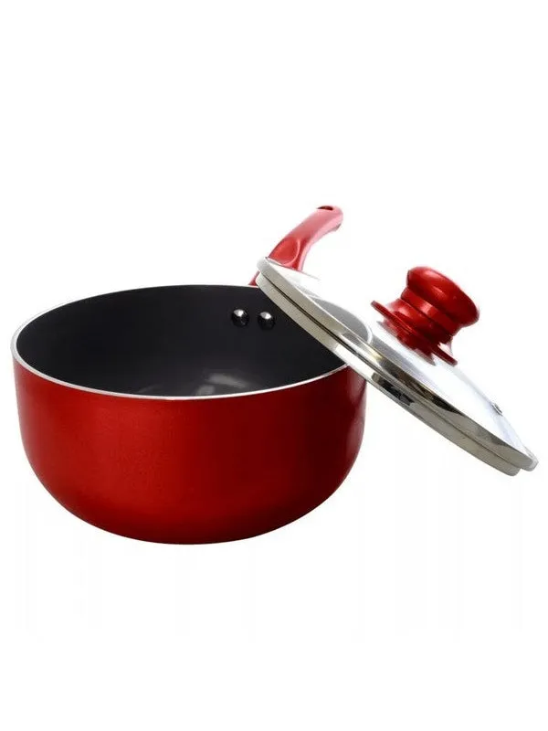 Better Chef 2Qt Ceramic Saucepan with Glass Lid