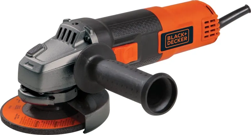 Black Decker 7750 Angle Grinder, 5.5 A, 5/8-11 Spindle, 4-1/2 in Dia Wheel, 10,000 rpm Speed :EA: QUANTITY: 1