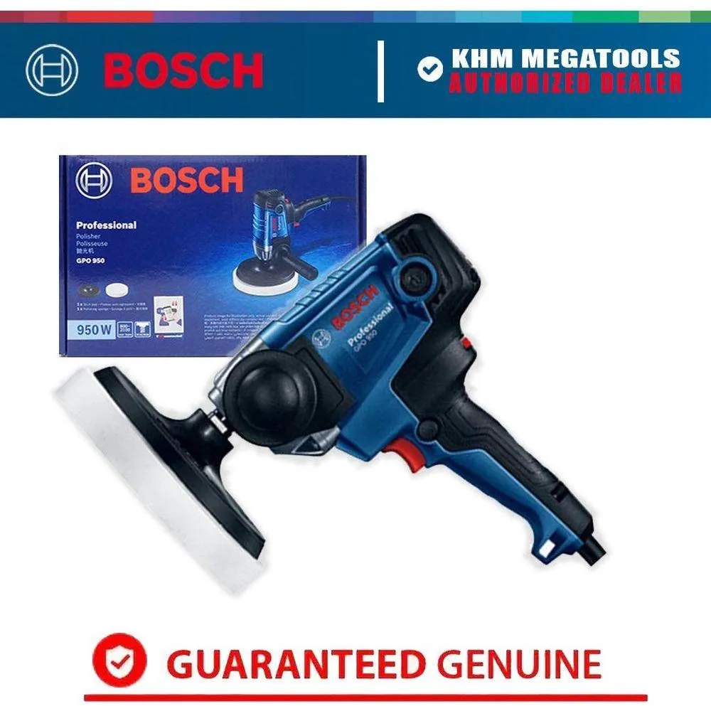 Bosch GPO 950 Vertical Type Polisher 7" (180mm) 950W