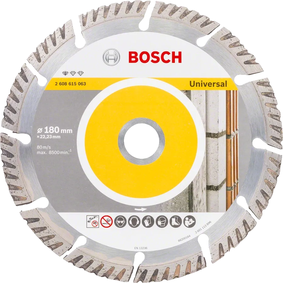 Bosch Professional | Cutting Disc Std for Univ. 180X22,23X2,4mm Segmented