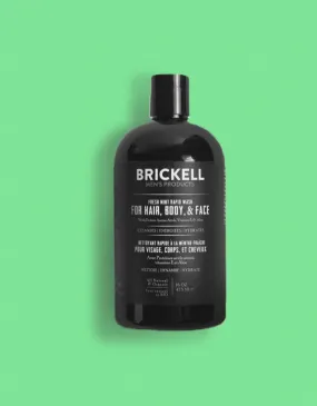 Brickell Men's Products - Rapid Wash Fresh Mint, 473ml