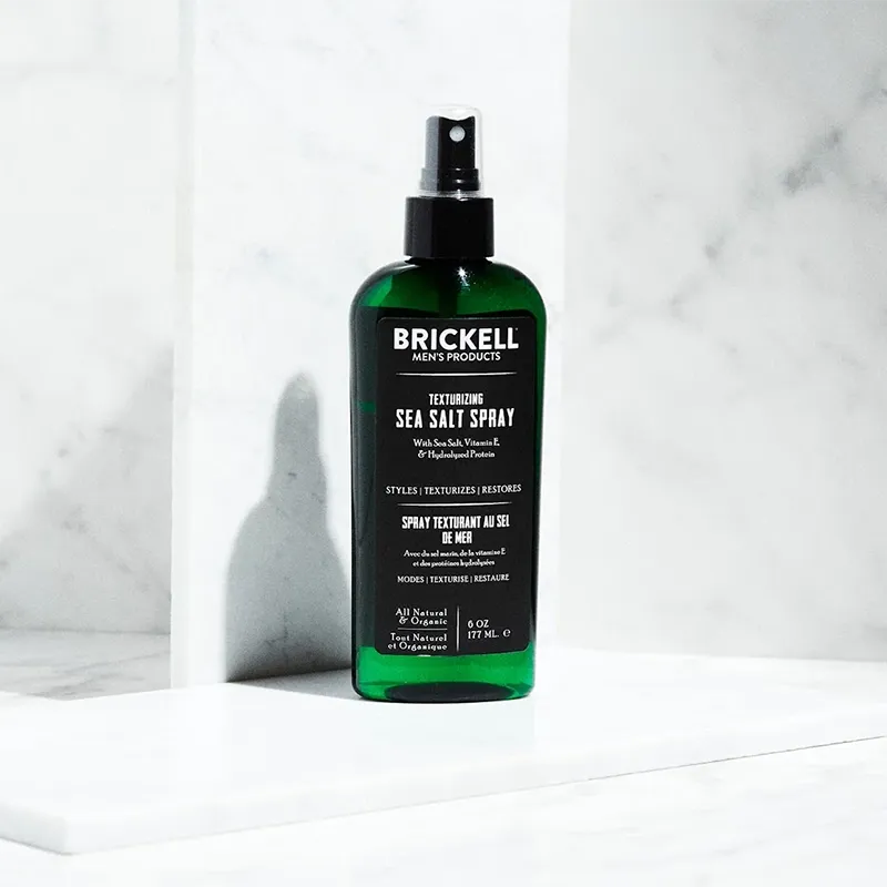 Brickell Men's Products - Texturizing Sea Salt Spray, 177ml