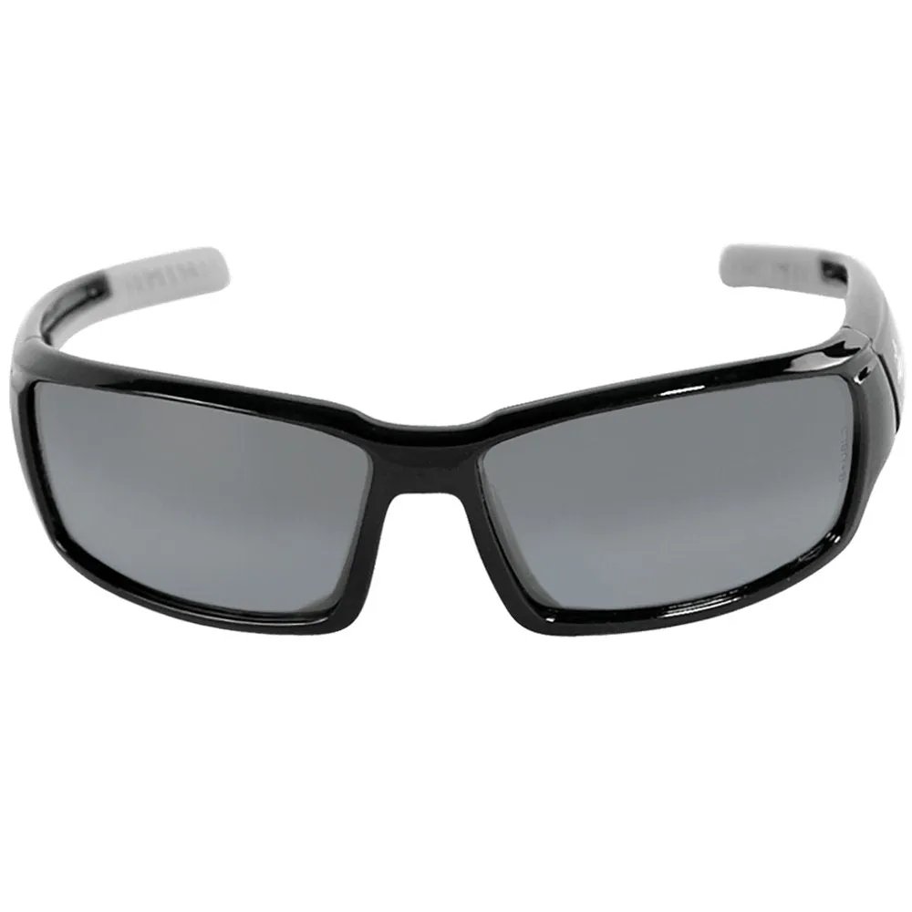 Bullhead Maki Ballistic Rated Safety Glasses, Sport Design with Rubber Nose Piece