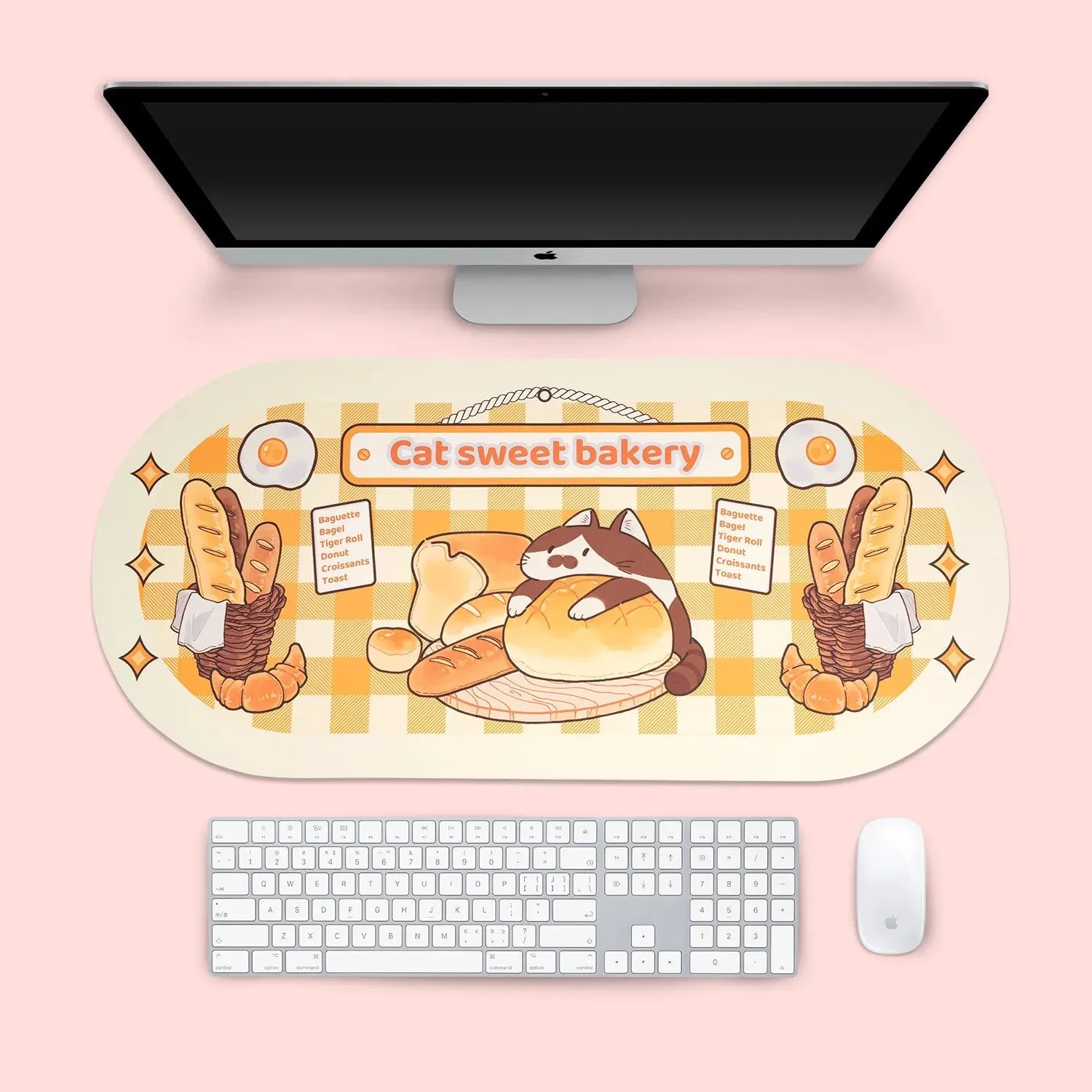 Cat Bakery Desk Pad