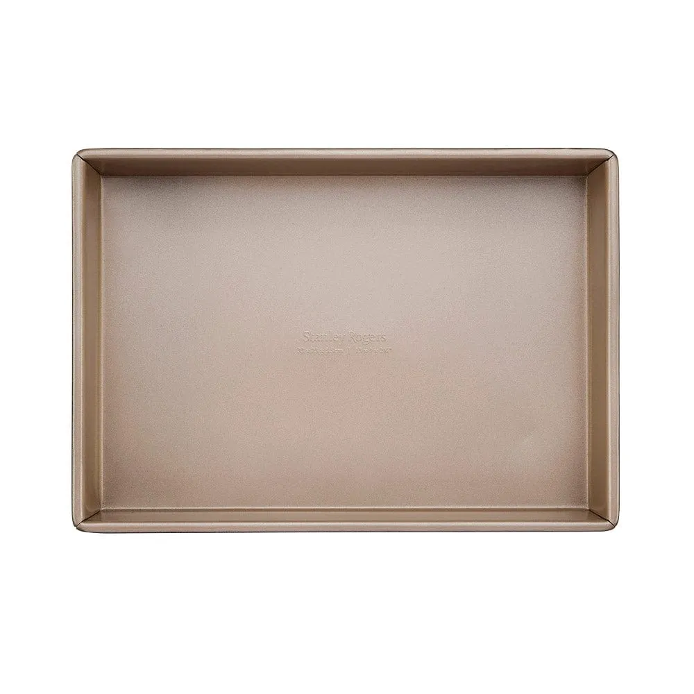 Ceramabake 33 x 23 x 5.5cm Non-Stick Ceramic Folded Roasting Pan