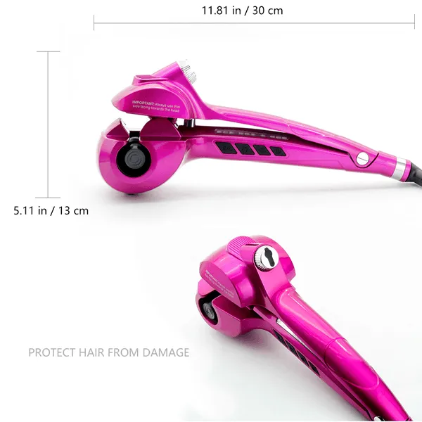 Ceramic Automatic Hair Curler with Steam