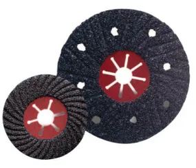 CGW Abrasives Semi-Flex Sanding Discs, Aluminum Oxide, 4 1/2 in Dia., 60 Grit, 35836