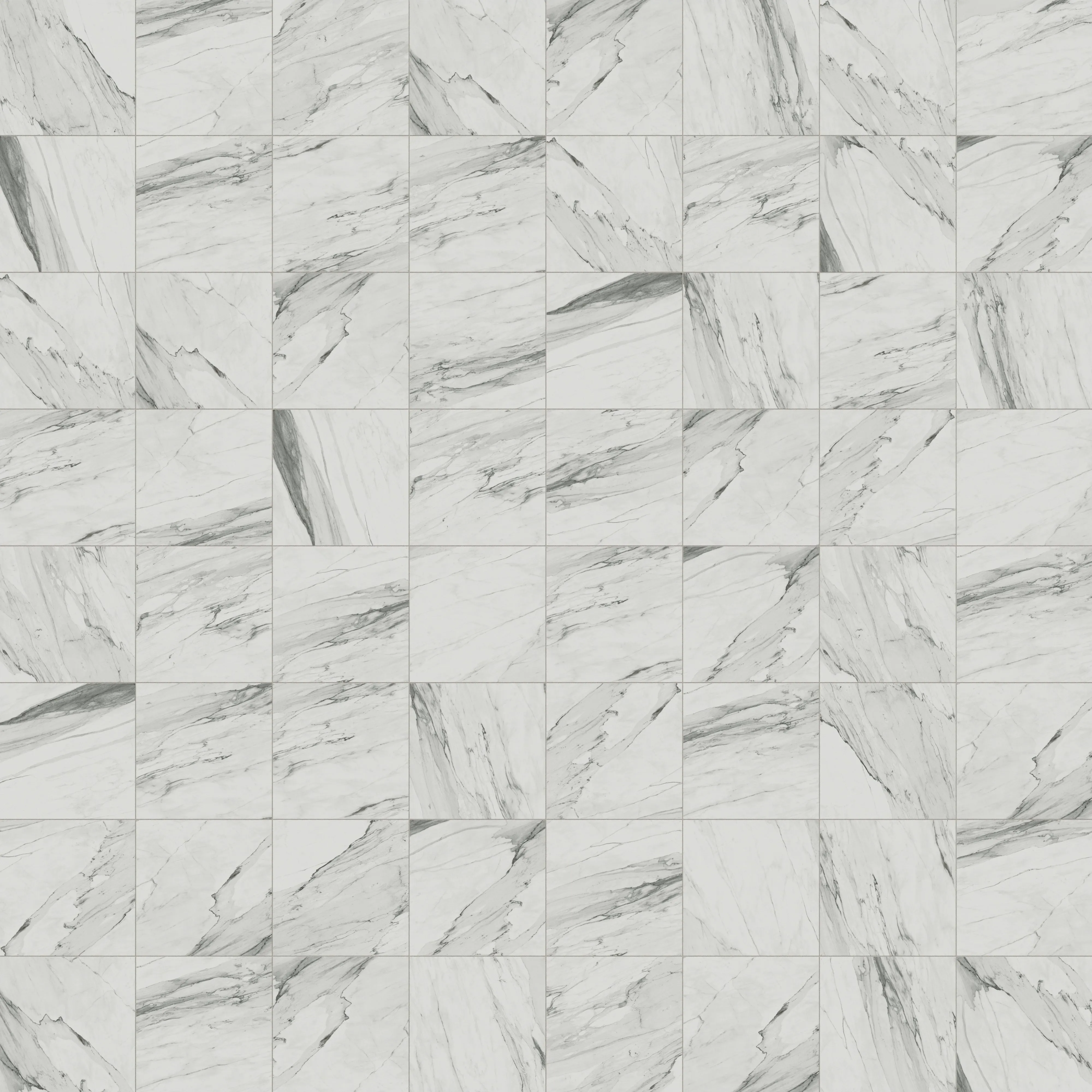 Chantel 24x24 Matte Porcelain Tile in Apuano