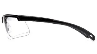 Clear H2MAX Anti-Fog Lens with Black Frame Safety Glasses - Case of 12