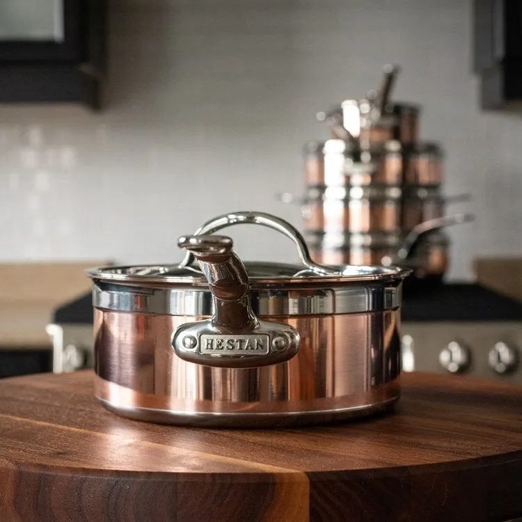 CopperBond 2-Quart Induction Copper Saucepan Pan