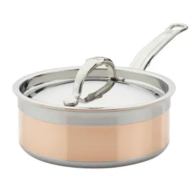 CopperBond 2-Quart Induction Copper Saucepan Pan