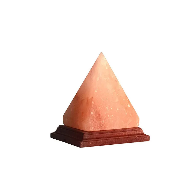 Creative Himalayan Triangle Salt Lamp 1-Light Table Lamp